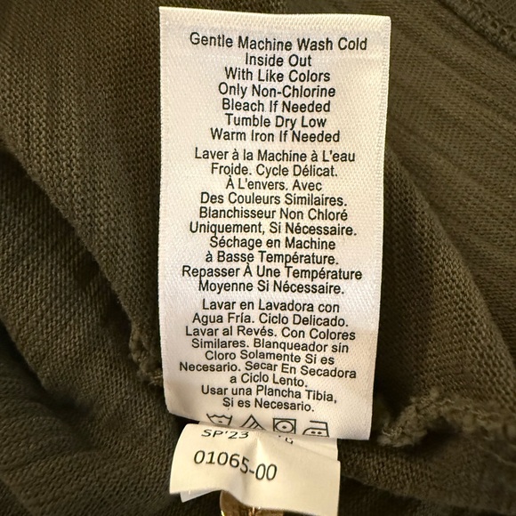 Nation LA Olive Long-Sleeve Pascale Top Size M Puffy Sleeve Poplin NWOT - Picture 9 of 10